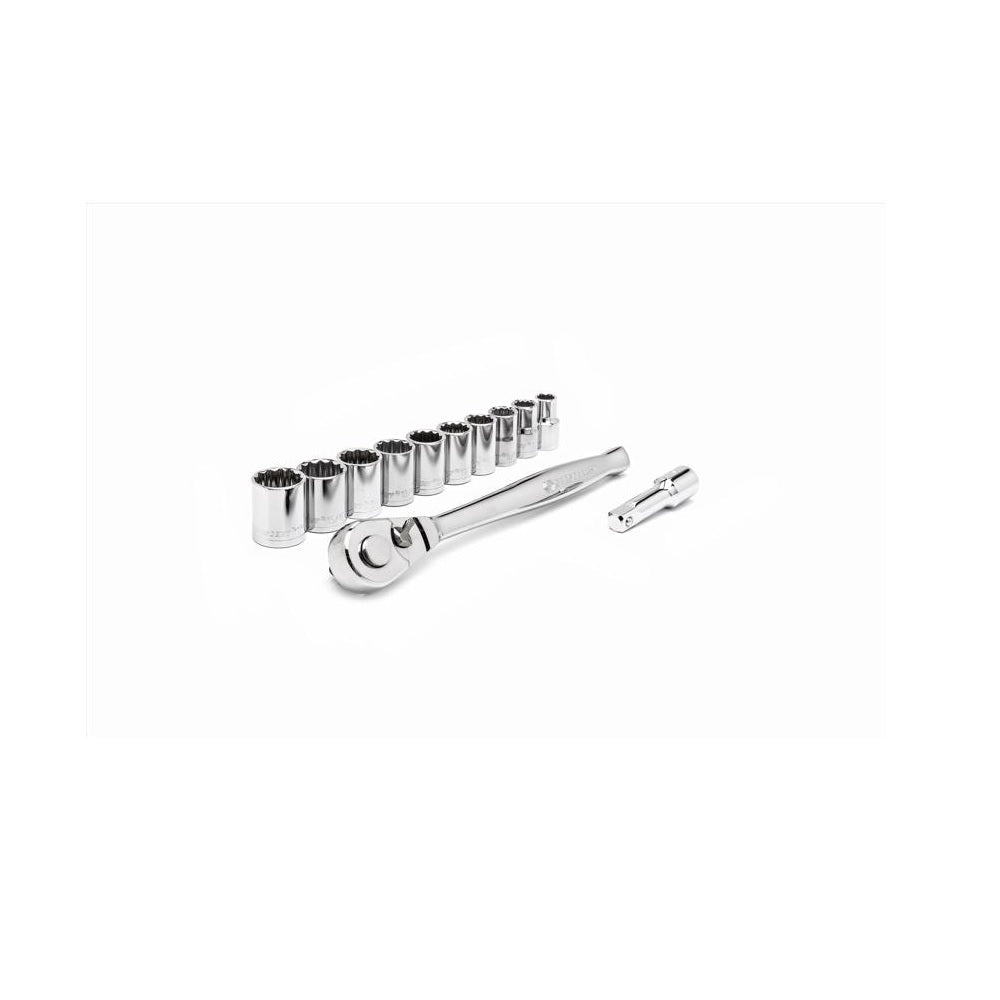 Crescent CSWS11S SAE Socket Wrench Set, Alloy Steel