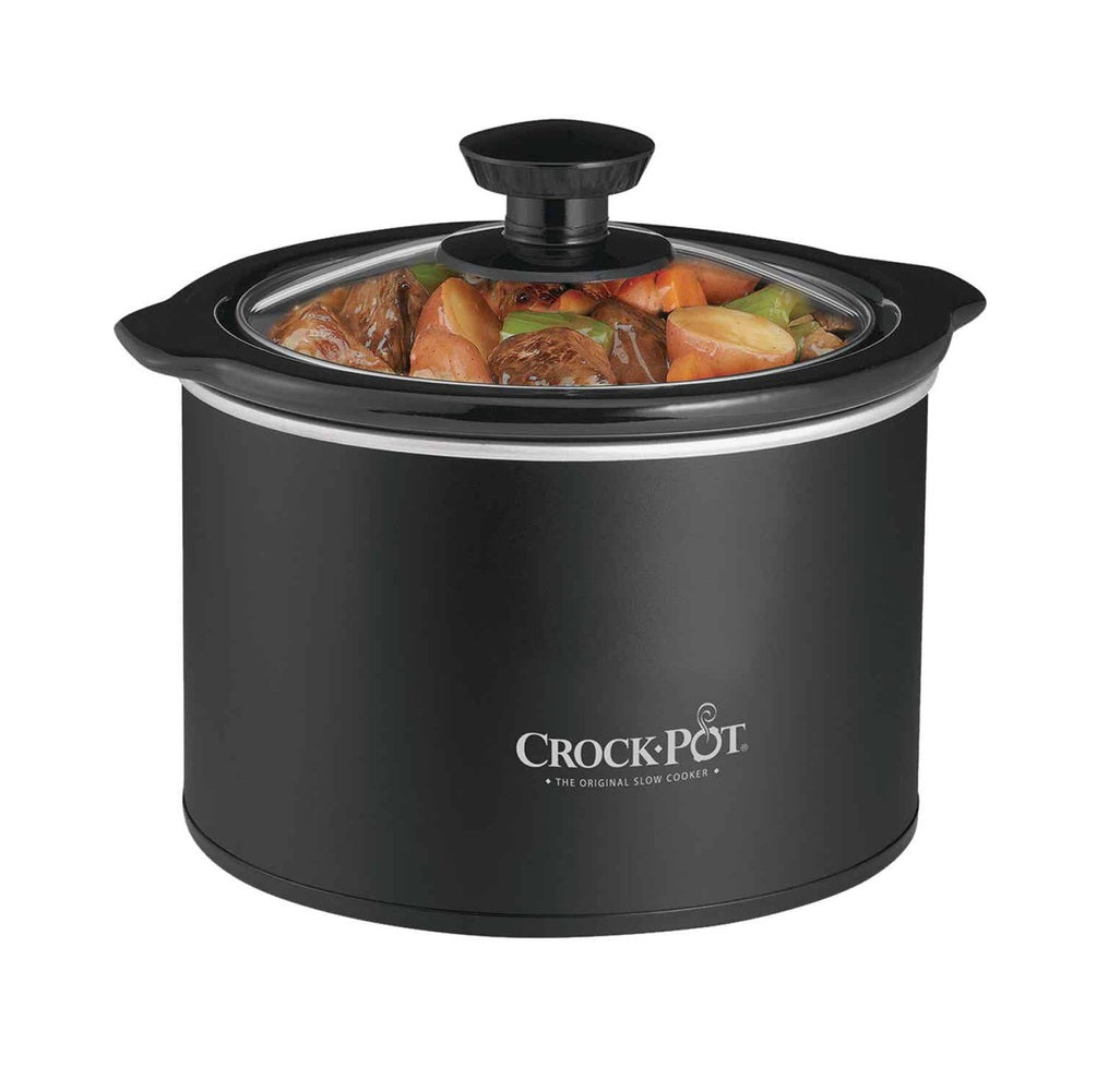 Crock Pot 2135523 Stoneware Slow Cooker, Black