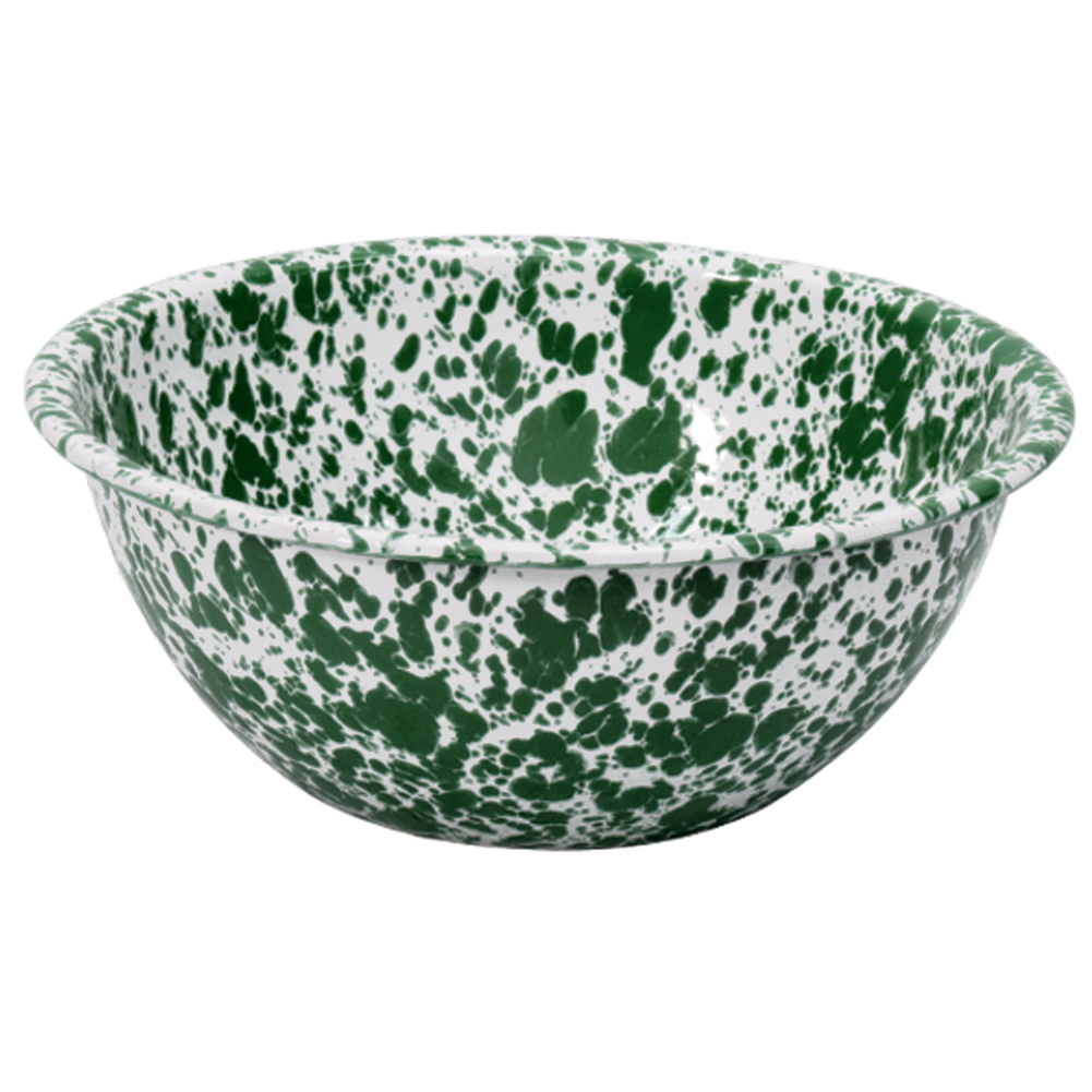 Crow Canyon D18GM Serving Bowl, 8" Diameter, Green Marble