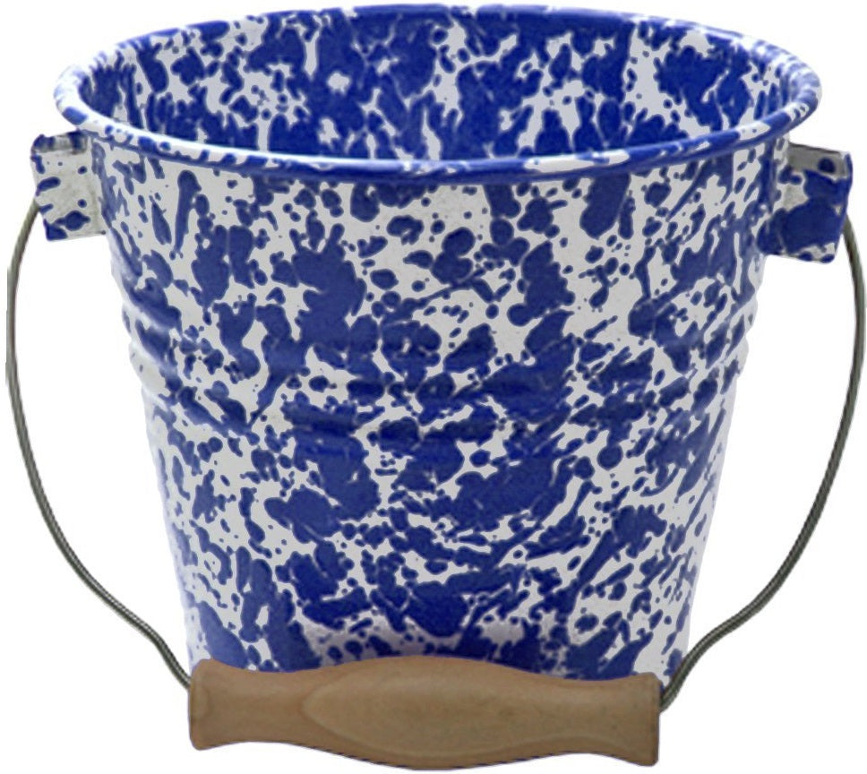 Crow Canyon D59DBM Small Pail, Blue Marble