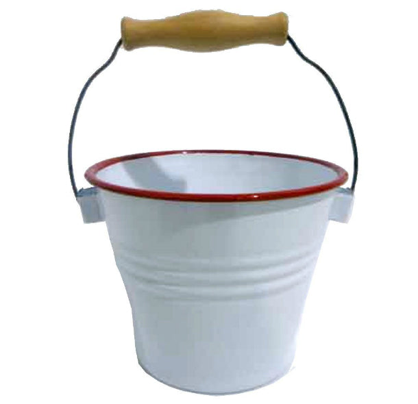 Crow Canyon V59RED Vintage Small Pail, Red Rim