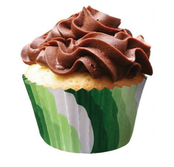 Cupcake Creations 8801 Standard Cupcake Baking Cups, Green, 32 Count