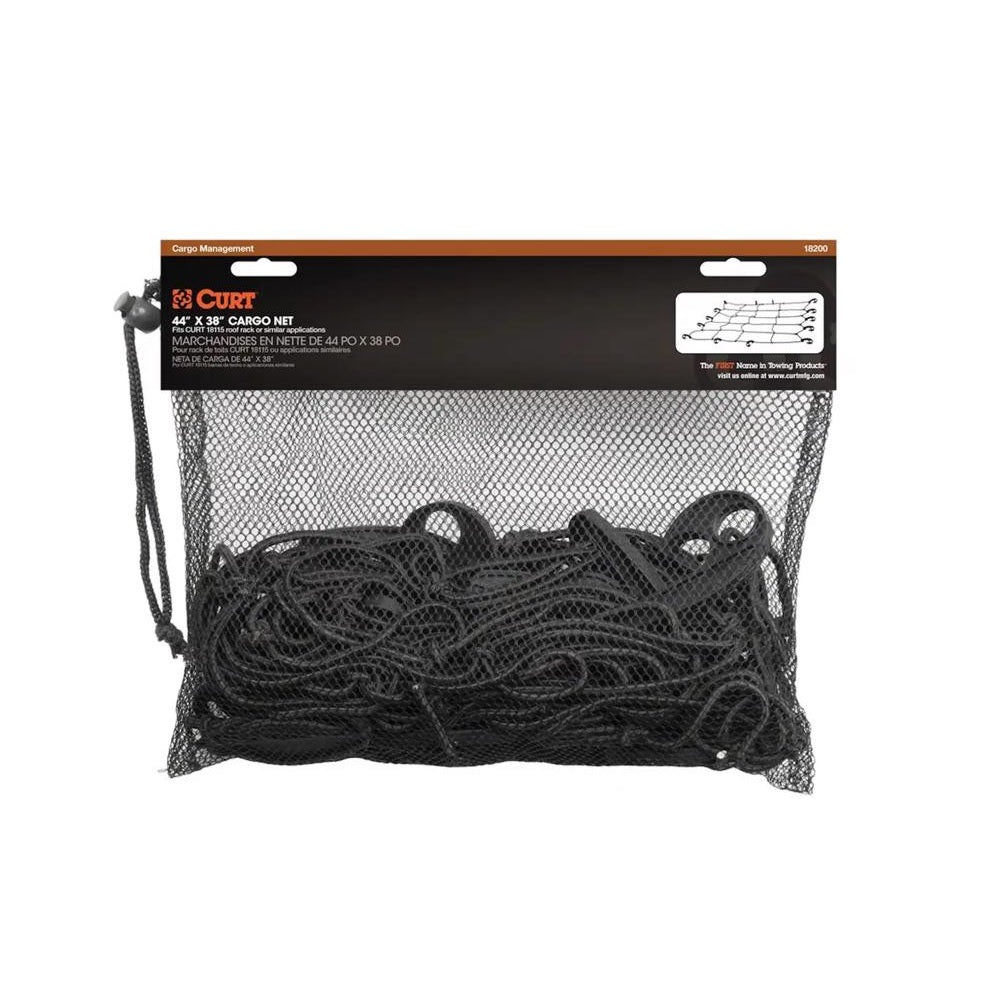 Curt 18200 Adjustable Cargo Net, 44 Inch
