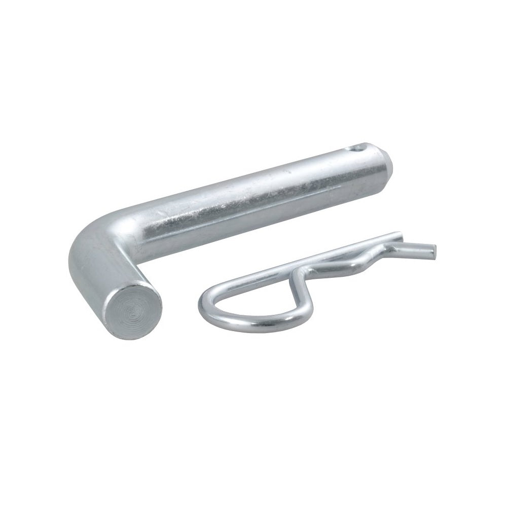 Curt 21501 Hitch Pin and Clip, Silver, Zinc Plate