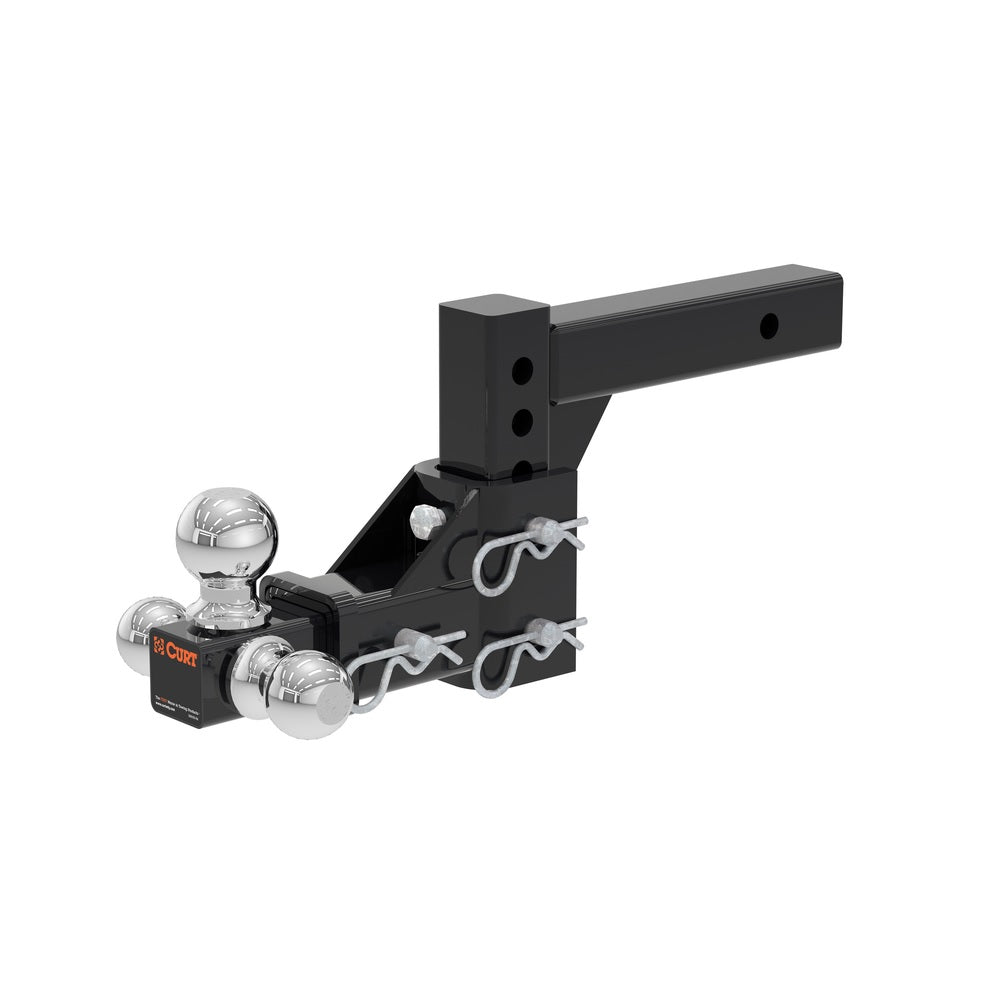 Curt 45799 Tri-Ball Mount, Carbon Steel