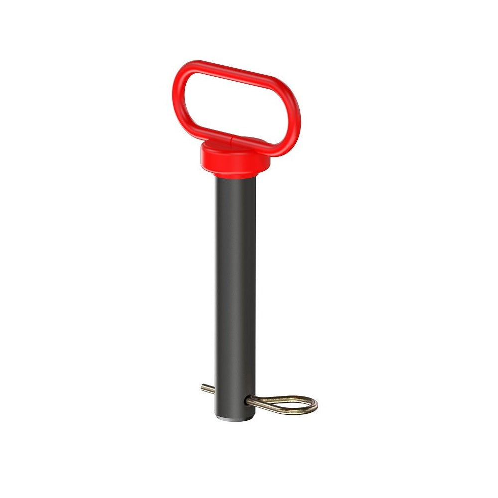 Curt 45803 Clevis Pin with Handle and Clip, Steel, Powder-Coated
