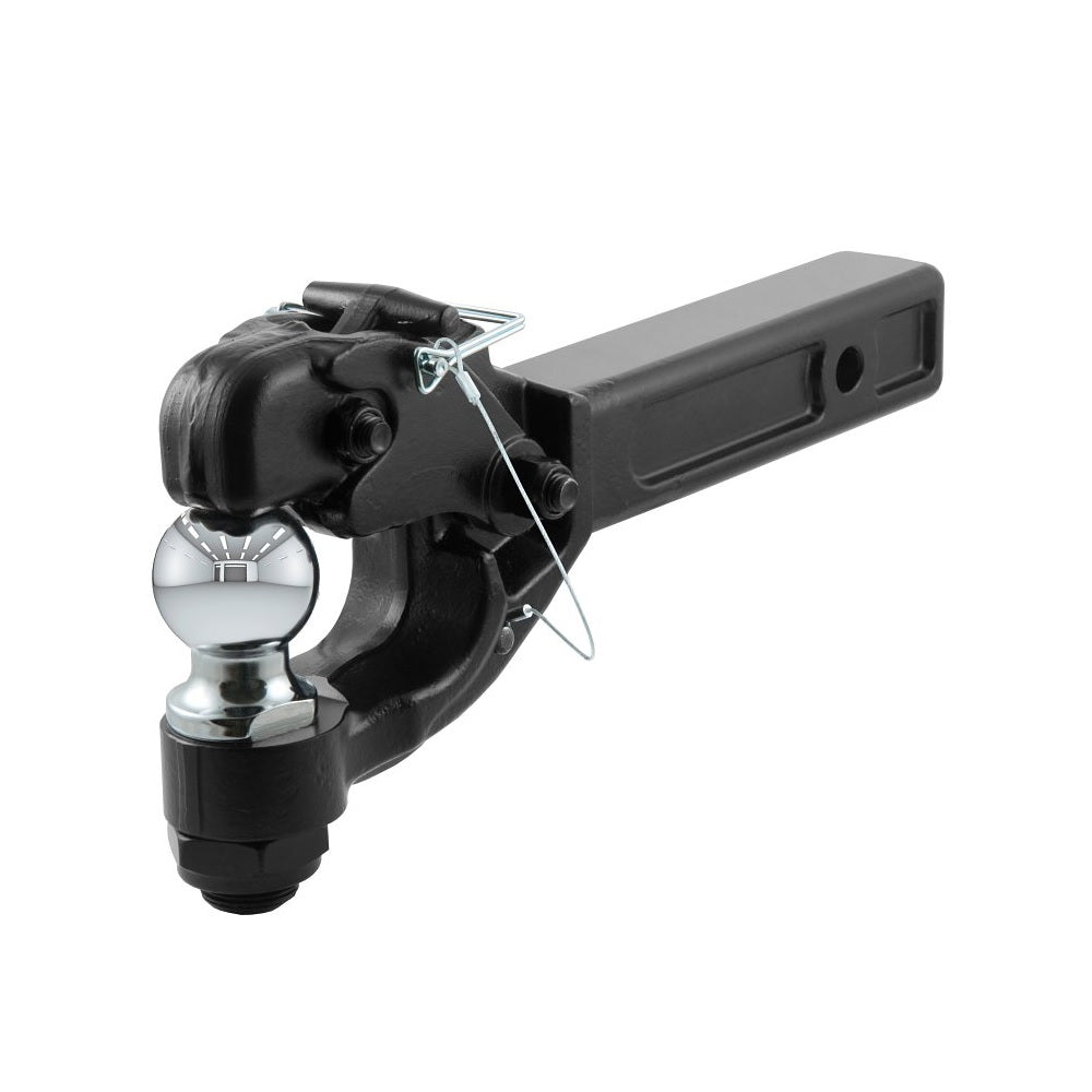 Curt 48007 Ball and Pintle Combination, Steel, Powder-Coated