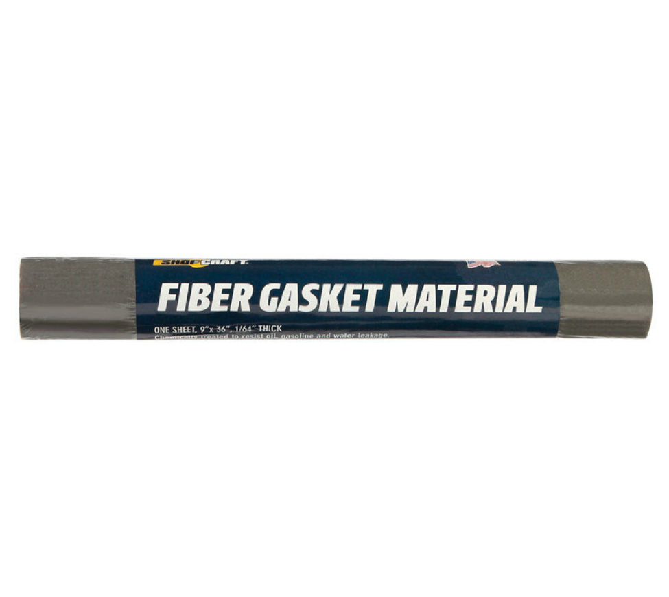 Custom Accessories 37711 Fiber Gasket Material, 9"x36"x1/64"