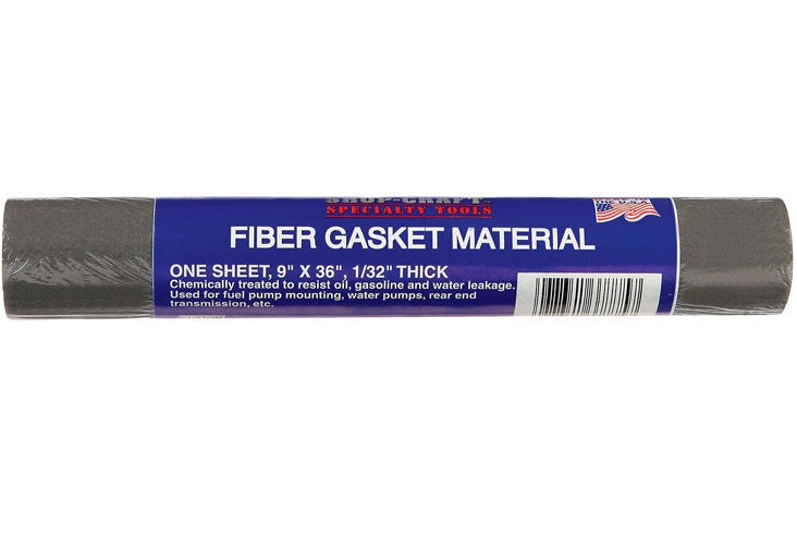 Custom Accessories 37775 Shop Craft Fiber Gasket Material, 9" X 36" X 1/32"