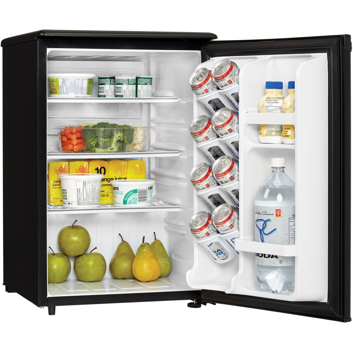 Danby DAR026A1BDD Compact All Refrigerator, 2.6 cu. ft., Black