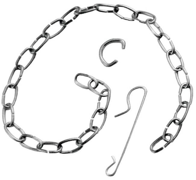 Danco 88073 Universal Flapper Chain/Hook & Ring, Steel