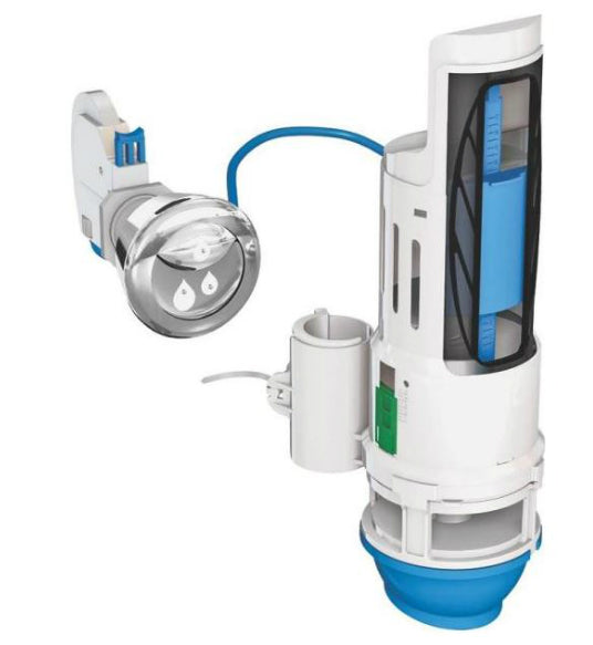 thumbnail image 2 of DANCO Dual Flush Handle For HydroRight – Polished Chrome Flush Activator, Easy Tool-Free Install 2 of 10