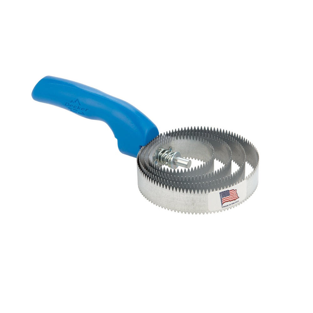 Decker 15-S Curry Comb, Blue