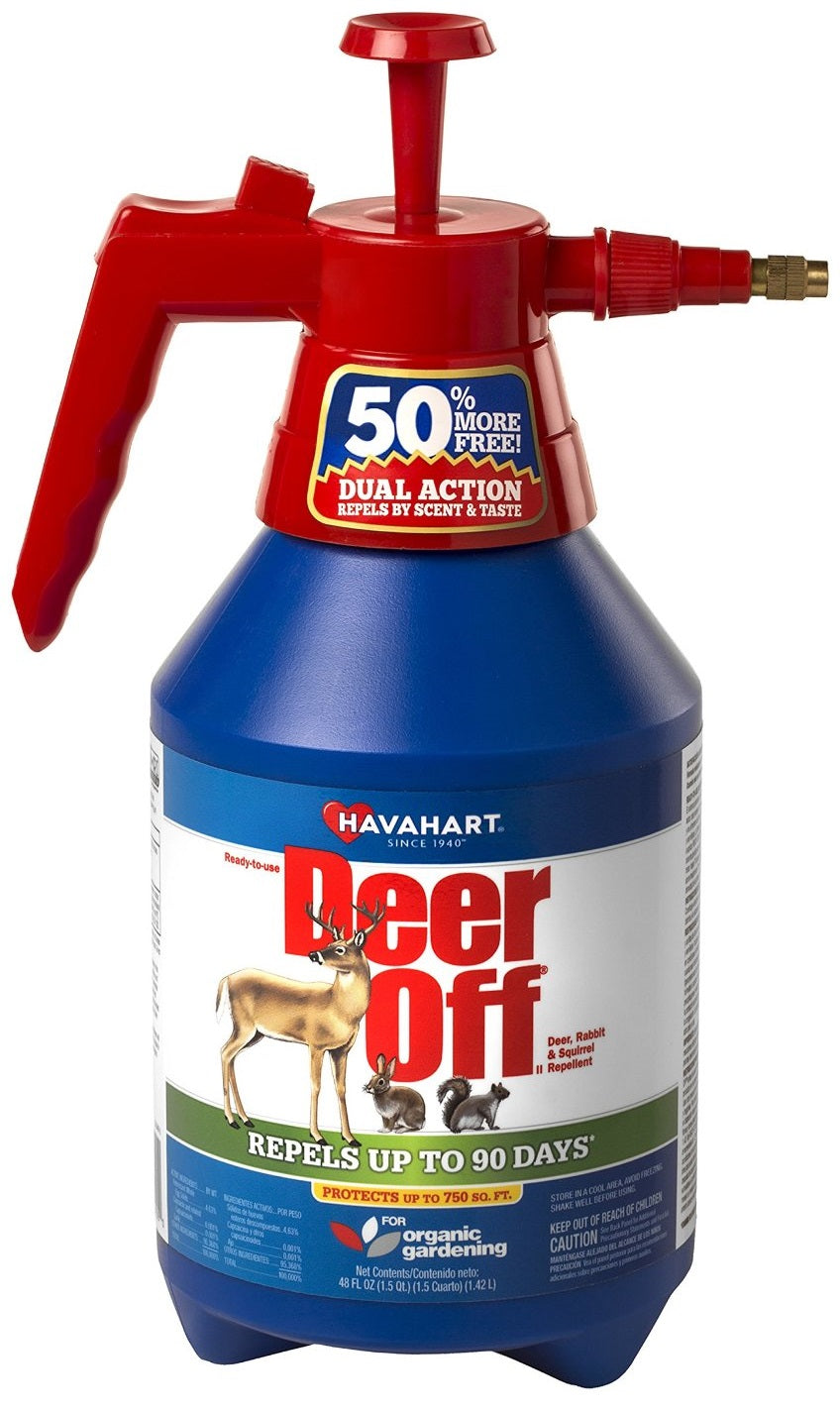 Deer Off DO48RTU Deer, Rabbit and Squirrel Repellent, 48 Oz