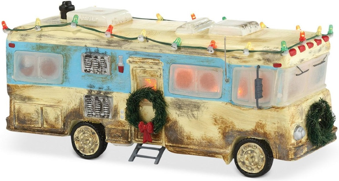 Department-56 4030734 Original Snow Village Cousin Eddie's RV Lit House