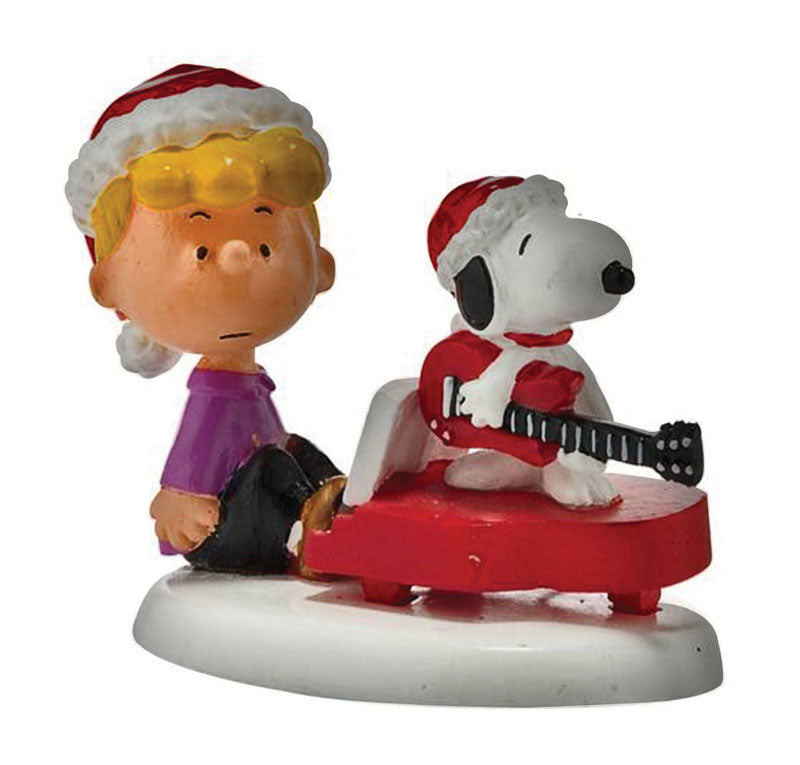 Department 56 4026955 Schroeder And Snoopy's Christmas Jamboree