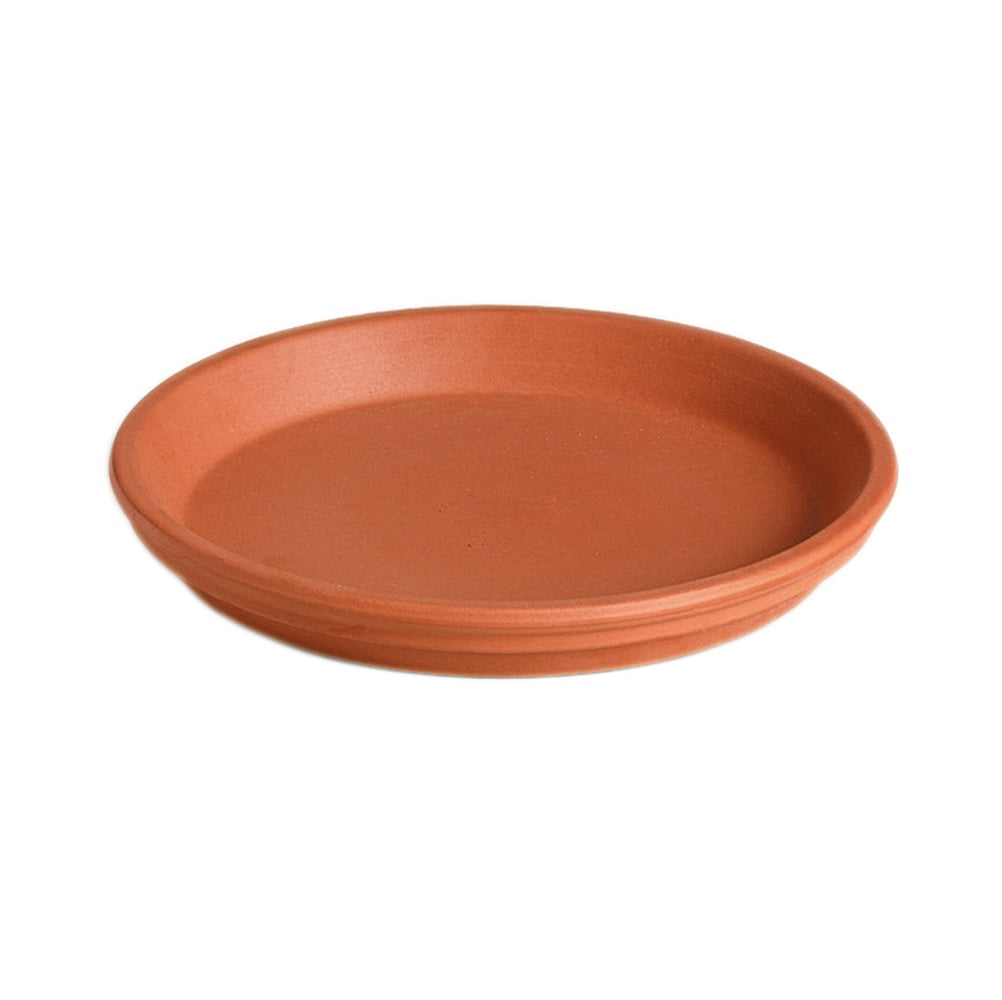 Deroma 87271SZ Standard Plant Saucer, Clay, Terracotta