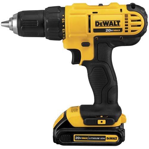 DeWalt DCK240C2 Lithium Ion Compact Driver and Impact Driver Combo Kit, 20 Volts