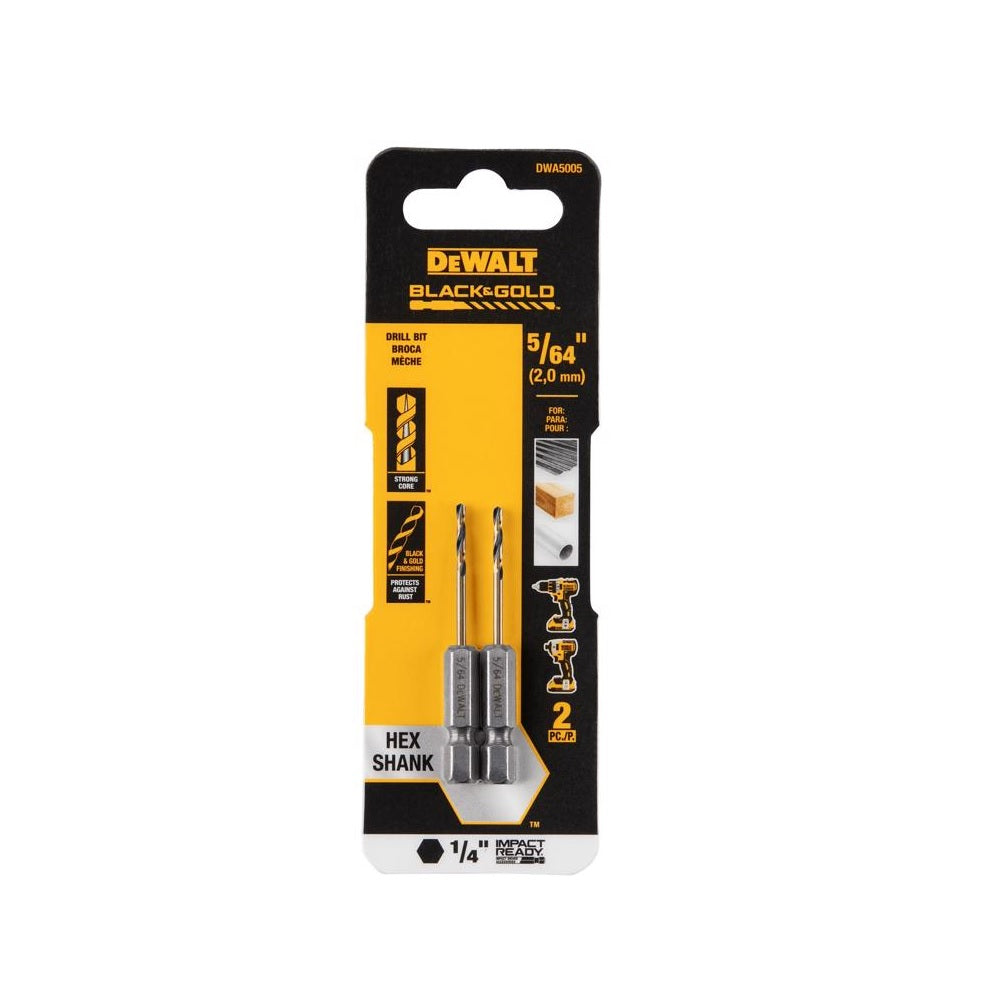 DeWalt DWA5005 Impact Ready Drill Bit, 5/64 Inch