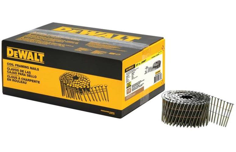 Dewalt DWC6R99BCG 15-Degree Coil Framing Nails, 0.099" x 2"
