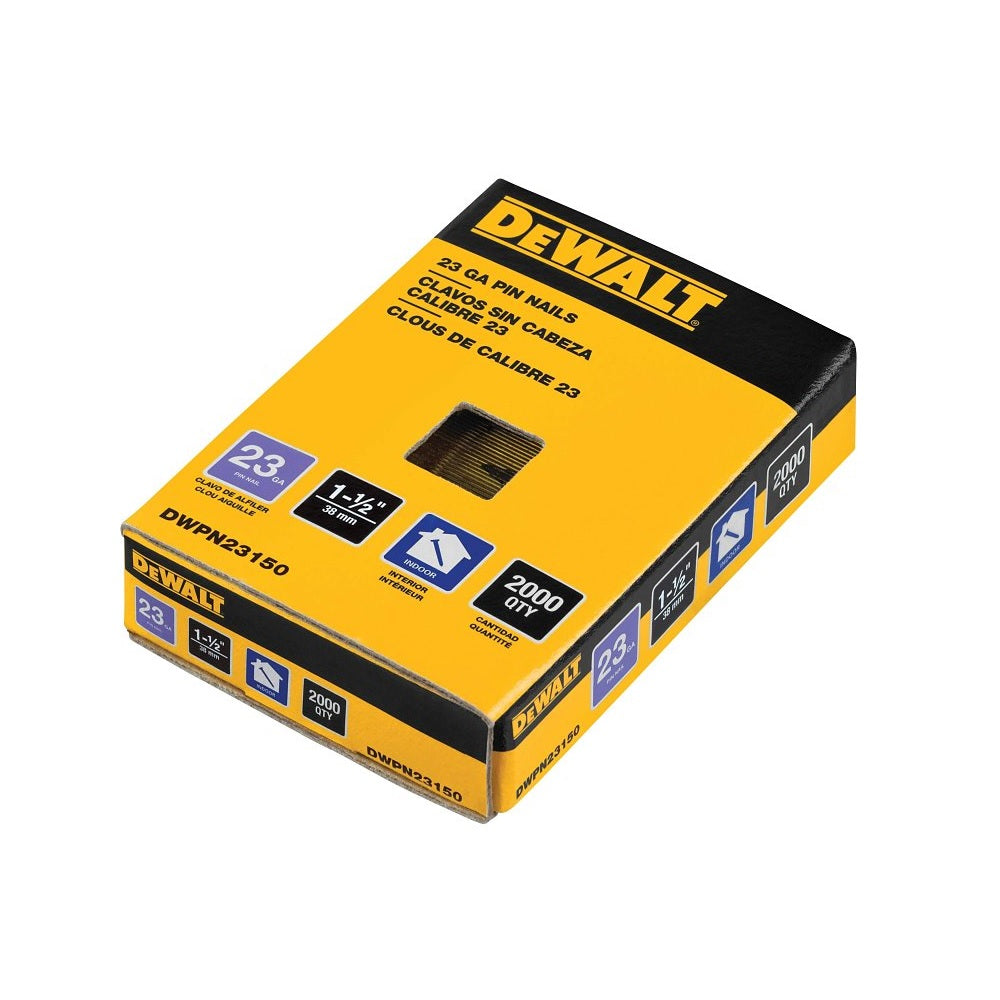 DeWalt DWPN23150 Pin Nail, 1-1/2 Inch