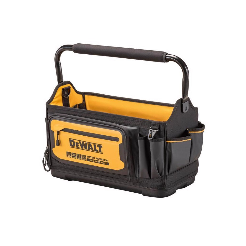 DeWalt DWST560106 Open Top Tool Tote, Black/Yellow, 36 Pockes