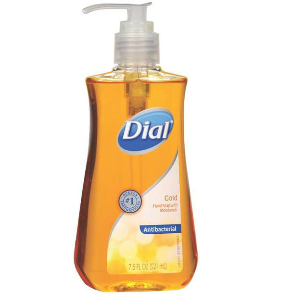 Dial 1359282 Gold Antibacterial Hand Soap with Moisturizer, 7.5 Oz