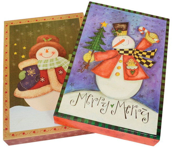 Diamond Visions 01-1274 Christmas Gift Box, 9" x 7" x 1"