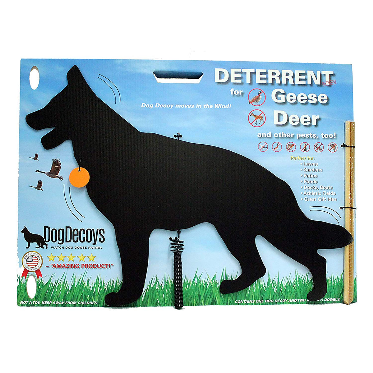 DogDecoys R123196 For Geese And Deer Repellent