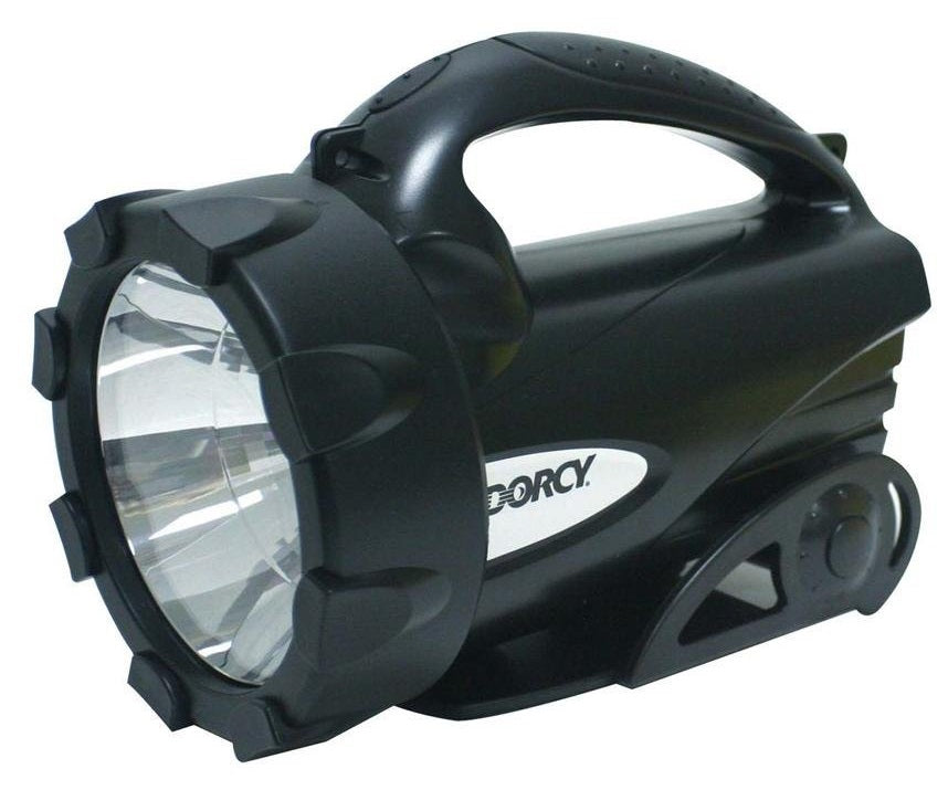 Dorcy 41-4291  LED Flashlight Lantern with Ratcheting Stand,  300-Lumens, Black