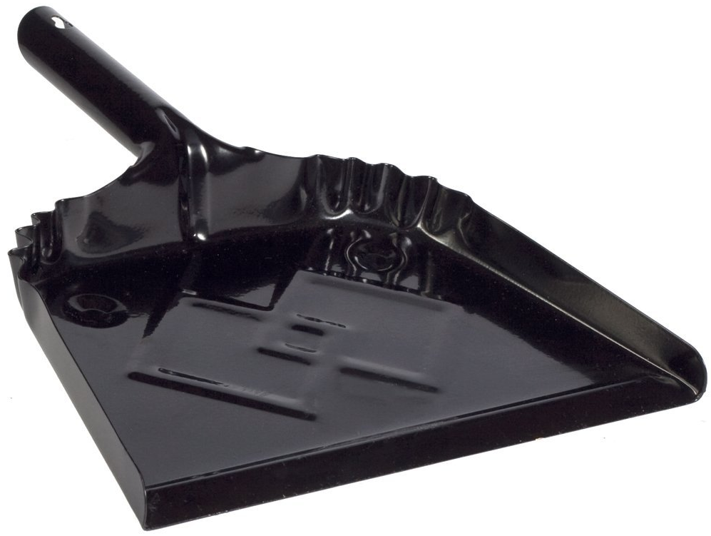 DQB 72539 Meta Dust Pan, 12", Black