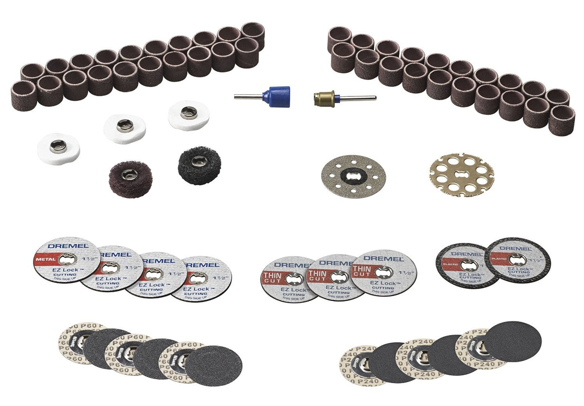 Dremel EZ725 Rotary Accessory Kit, 70-Piece