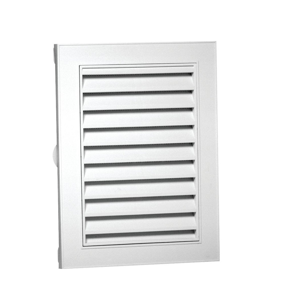 Duraflo 626075-00 Gable Vent, Polypropylene, White