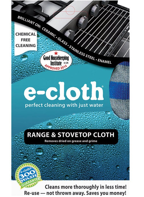 E-Cloth 10618S Range and Stovetop Cleaning Cloth, 12.5" x 12.5"