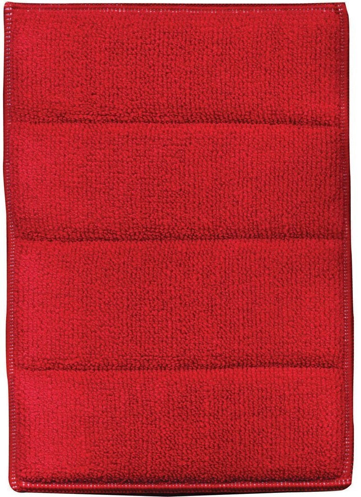E-Cloth 10627 Bathroom Cleaning Cloth, 6.5” x 9”, Red