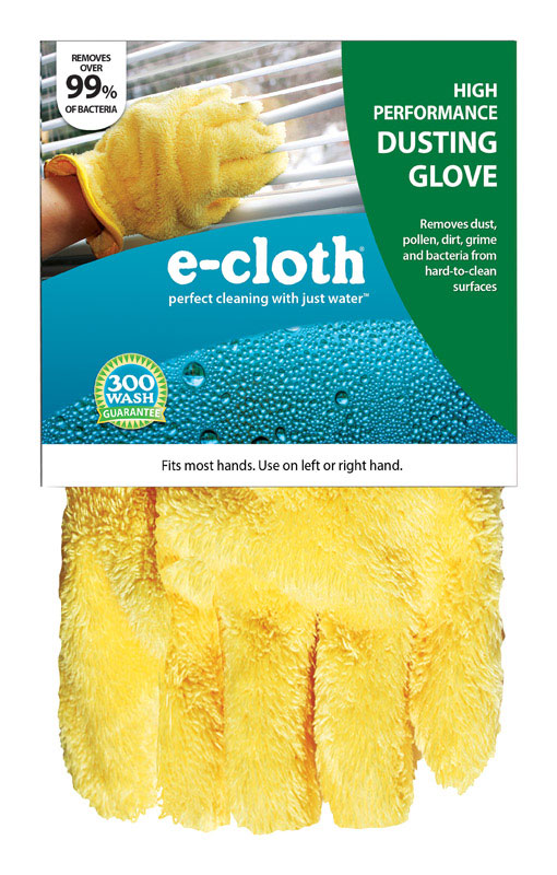 E-Cloth 10652 High Performance Dusting & Cleaning Glove, Microfiber, 8" x 10"