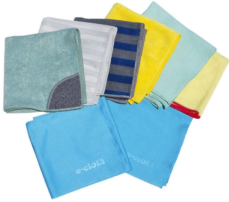 E-Cloth 10903 Home Cleaning Cloths, 8 Piece Set