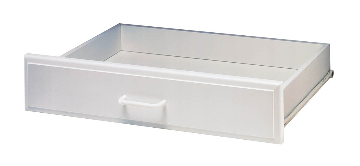 Easy Track RD2504 Deluxe Drawer, White, 4" X 24"