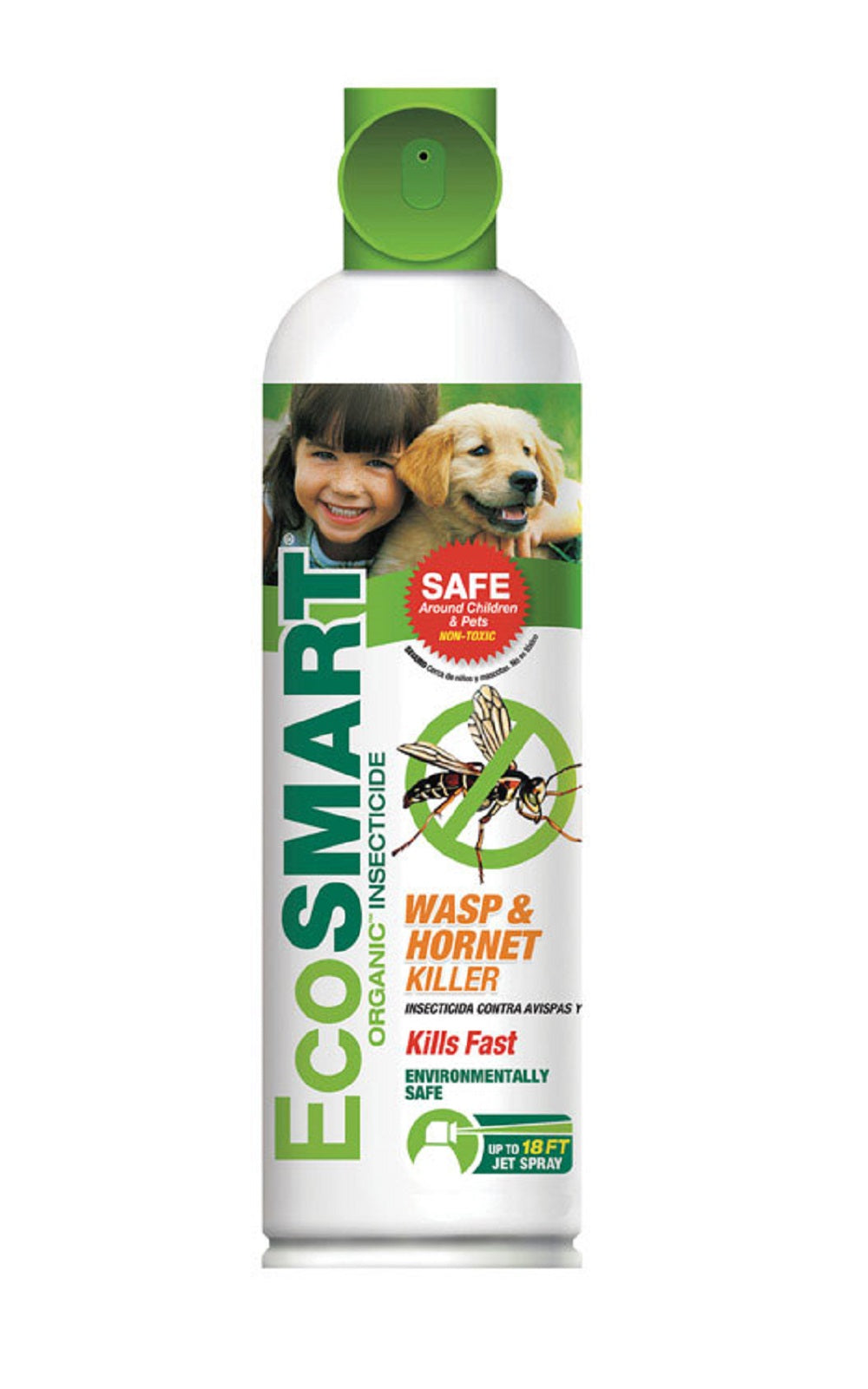 Ecosmart 33195 Wasp & Hornet Killer Aerosol Can, 9 Oz