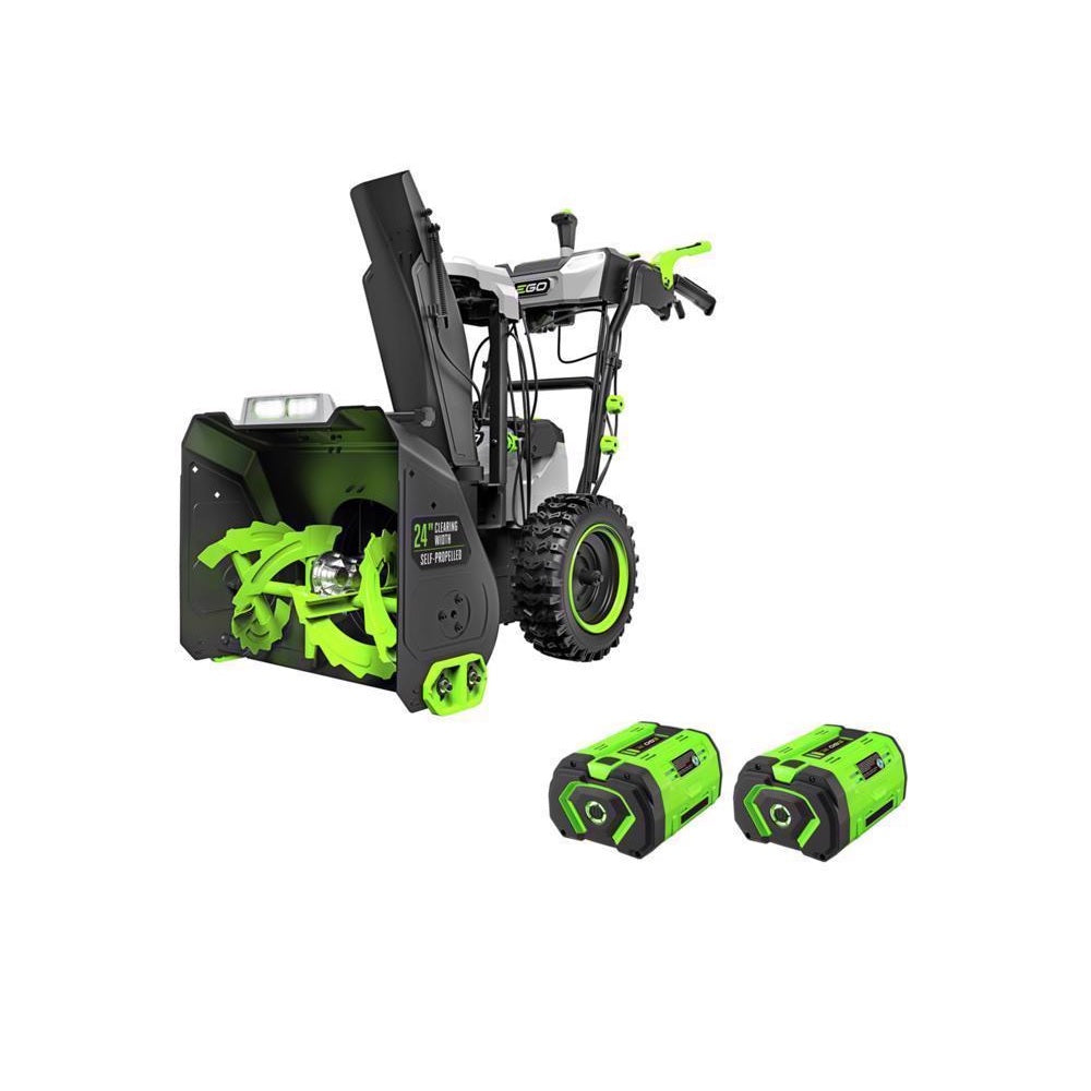 EGO SNT2416 Power+ Peak Power Snow Blower Kit, 56 Volt