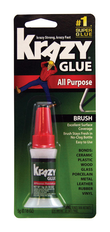 Elmer's KG92548R "Instant" Krazy Brush On Glue 5 Gm