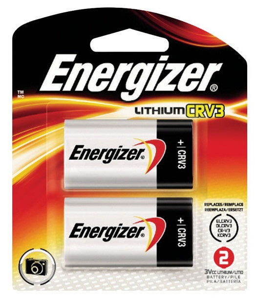 Energizer ELCRV3BP2 Lithium Camera Battery, 3 V