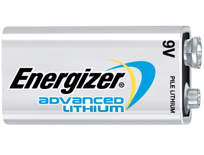 Energizer L522 Ultimate Lithium Batteries, 9 V