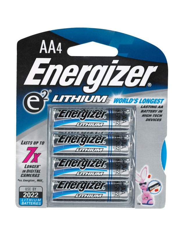 Energizer L91SBP-4 Ultimate Lithium Battery, 1.5 V