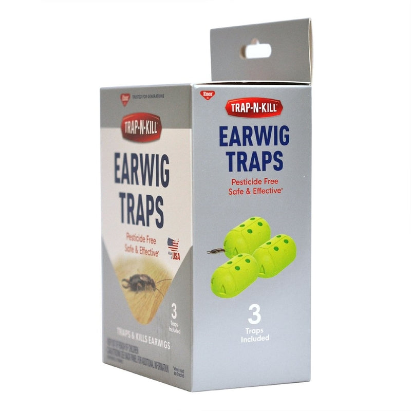 Enoz ET4300.4T Trap-N-Kill Earwig Trap, Pack of 3