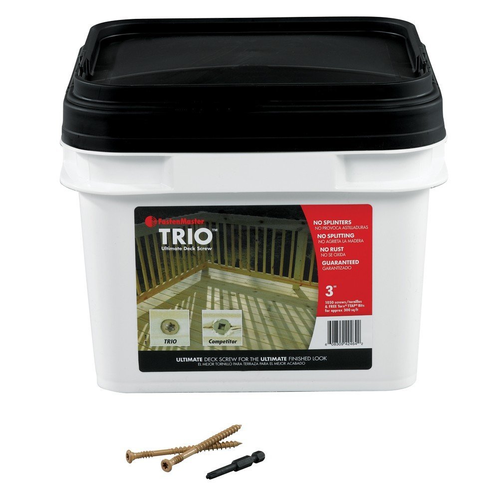 FastenMaster Trio Ultimate Deck Screw, shop hardware repair tools at ...
