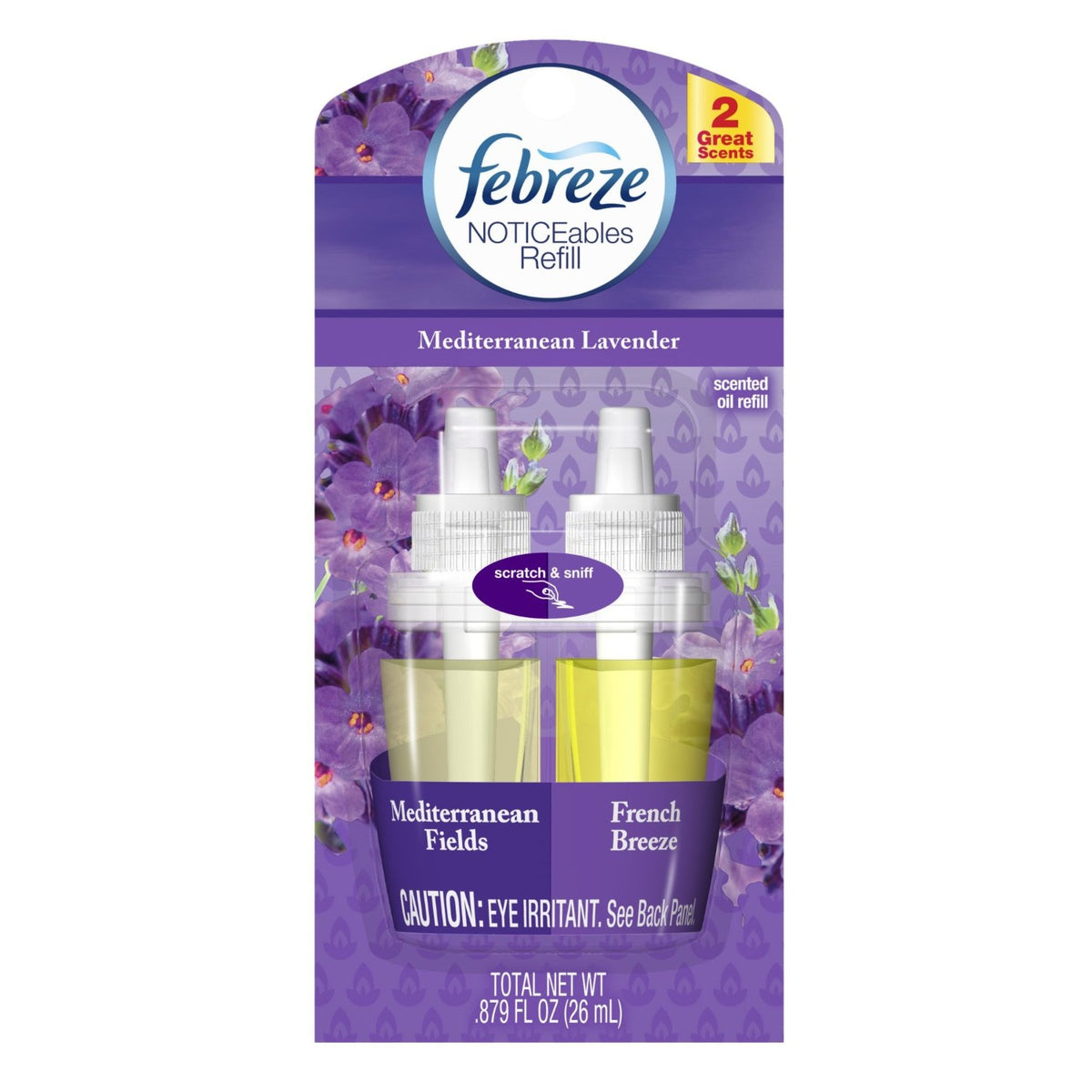 Febreze SY-982 Air Freshener Oil Refill, Mediterranean Lavender, 0.879 Oz