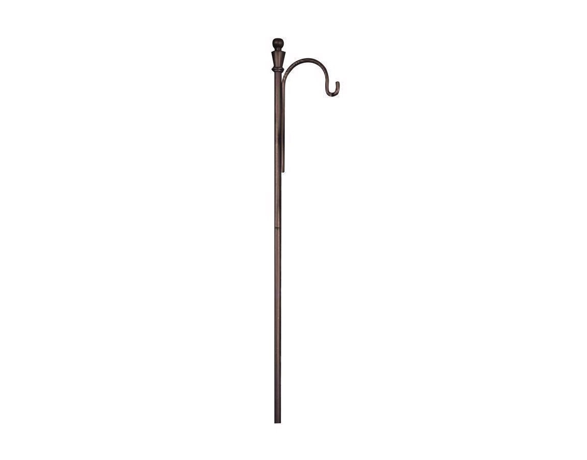 Feit Electric SYNC/HOOK48 Solar Fixture Shepherds Hook, Bronze, 48 inches