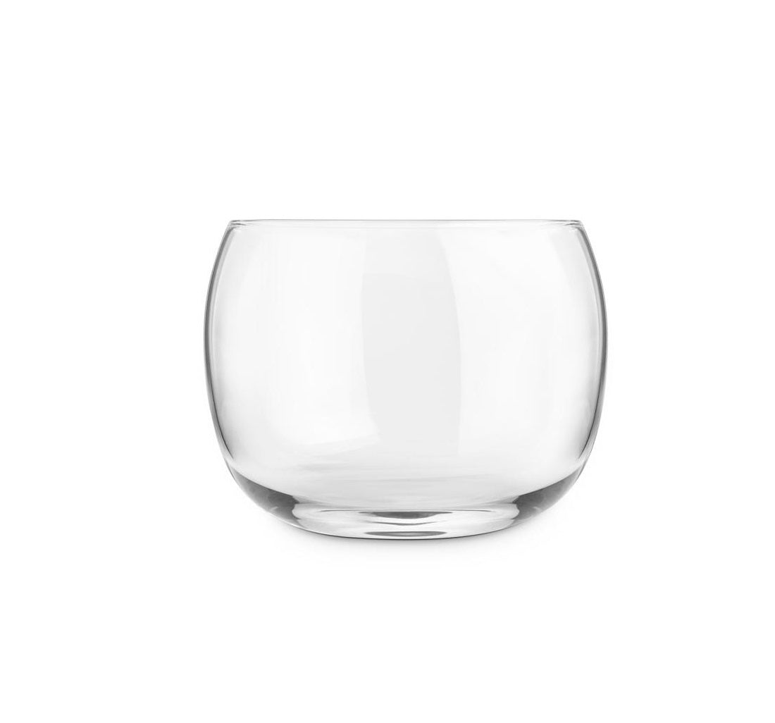 Final Touch LFG5162 Revolve Drinking Glass, Clear, Crystal