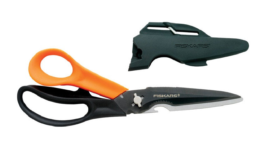 Fiskars 01-005710 Cuts+More Multi-Purpose Scissors, 9"